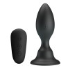 Mr Play - Plug Anal Avec Télécommande Vibration Noire